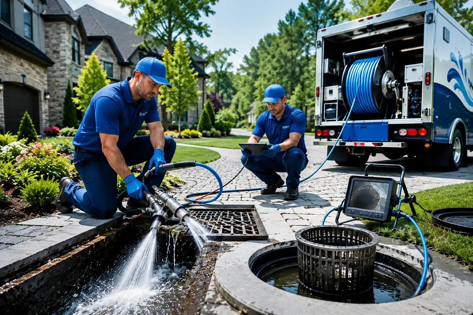 Local outdoor drain cleaning professionals in Durant, OK